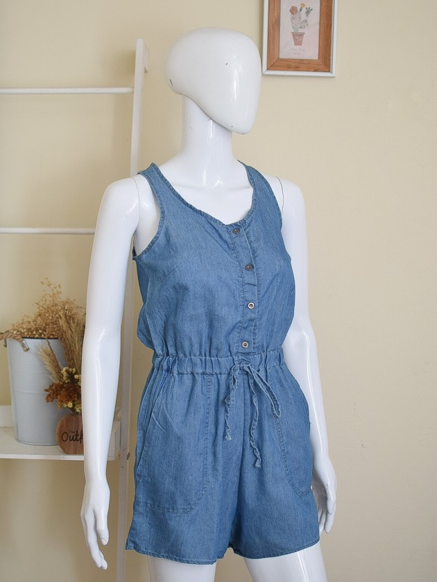 Romper denim