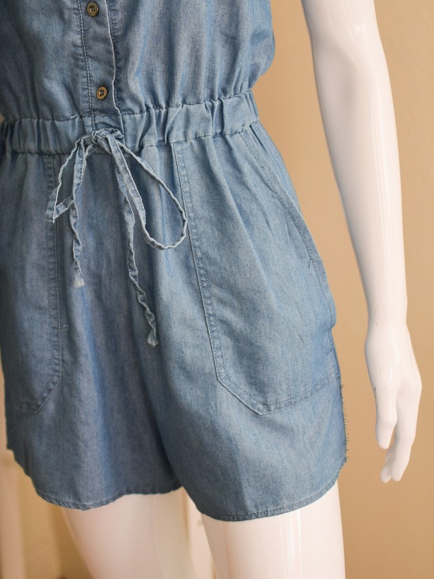 Romper denim