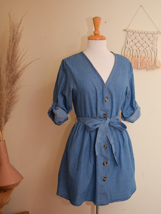 Vestido Denim 