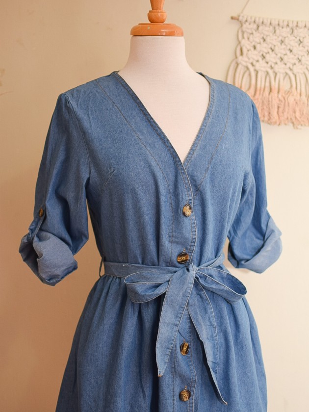 Vestido Denim 