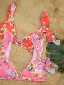 Bikini Ruffles Floral