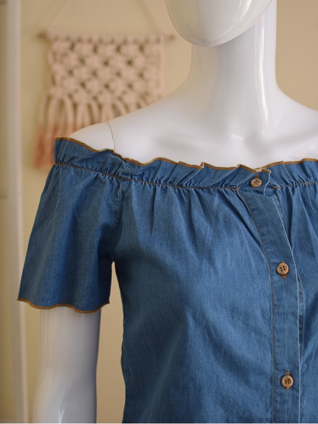 Blusa Denim 