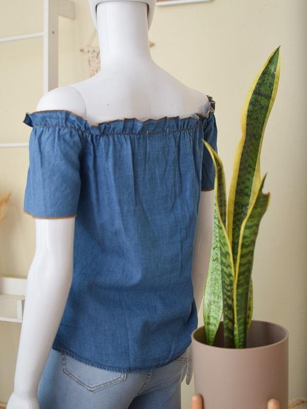 Blusa Denim 